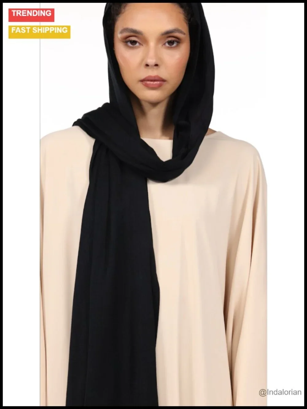 Lightweight Pashmina Wrap, Satin, 100% Viscose, Versatile Scarf